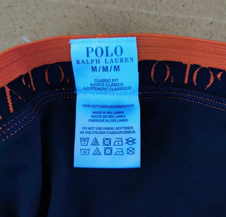 Чоловічі труси бавовняні боксери Polo Ralph Lauren M-L Оригінал