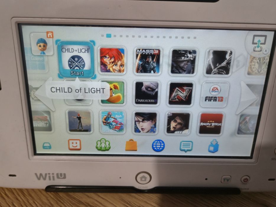 Wii U białe zmodowane