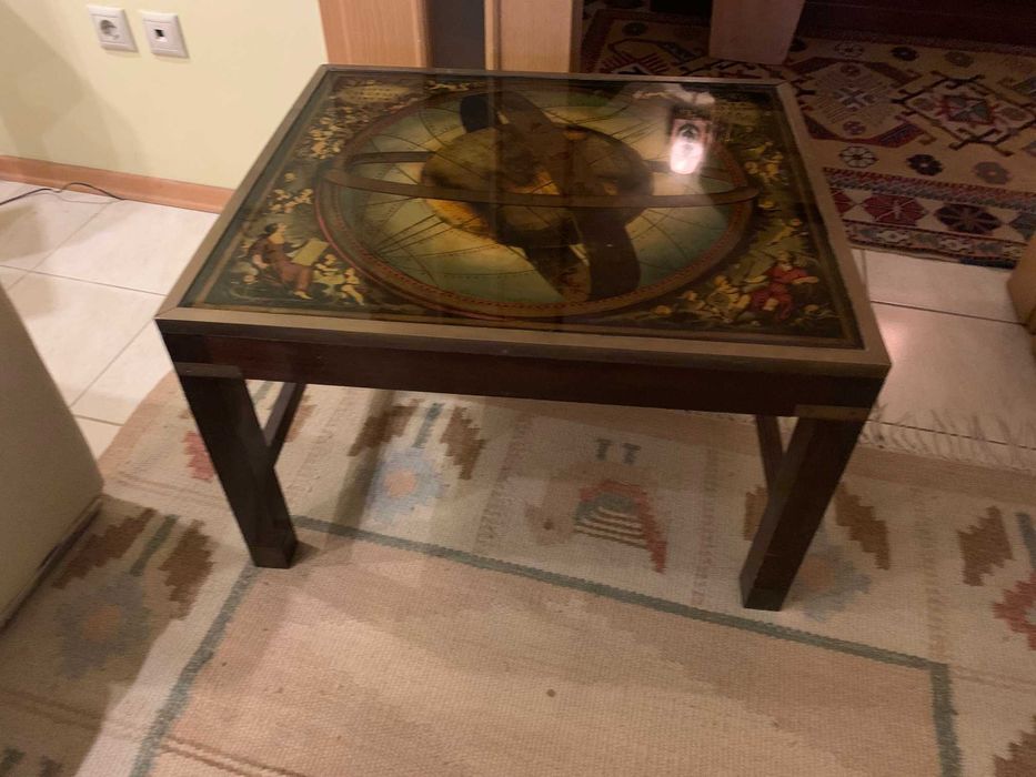 Mesa rustica de apoio