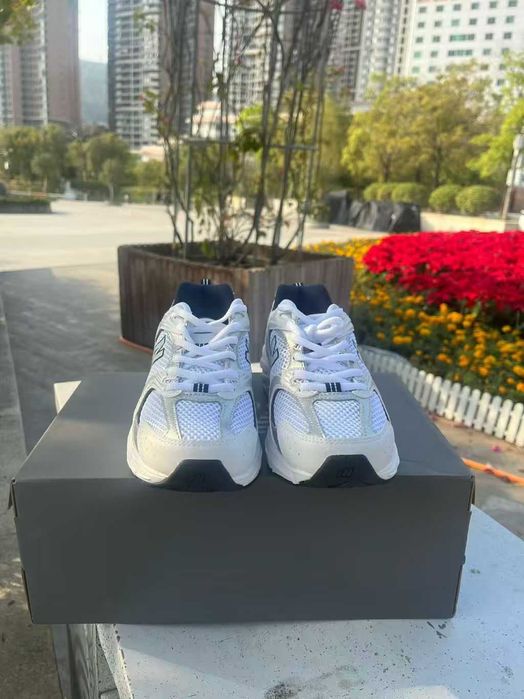 New Balance 530 White Silver Navy  Rozmiar 42