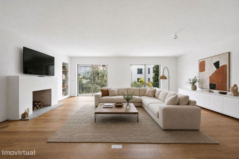 Moradia T4 com jardim, Lapa, Lisboa