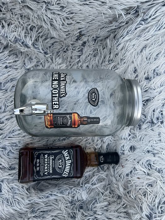 Jack Daniels pusty słoik z oryginalnym nalewakiem 3 litry polecam