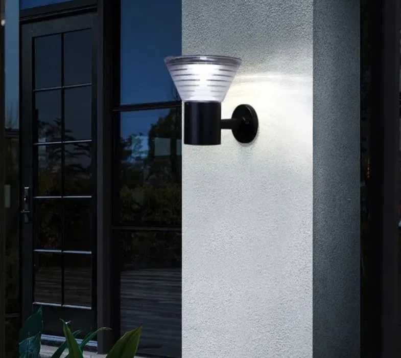 Сонячний садовий настінний світильник VÖGLER