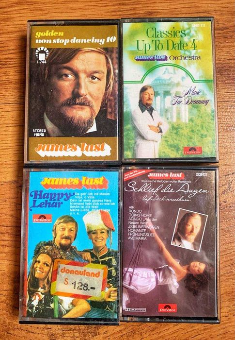Аудіо-касети  James Last (фірма, оригінал)