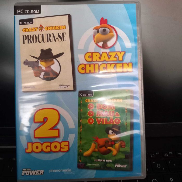 Crazy Chicken 2 jogos para PC