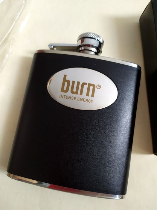 BURN Energy Drink фляга нержавейка энергетик Coca cola нержавеющая