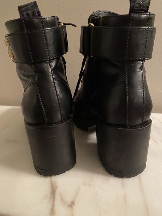 Botki skórzane Versace Jeans