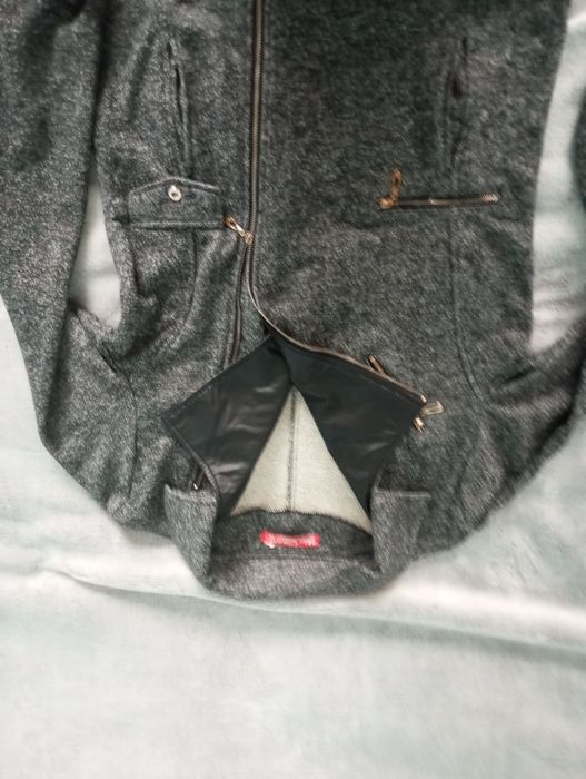 Żakiet ciemny szary