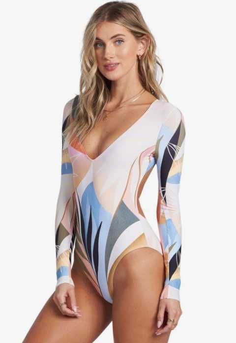 Last Rays - Long Sleeve UPF 50 Size M Swimsuit for Women Brand New