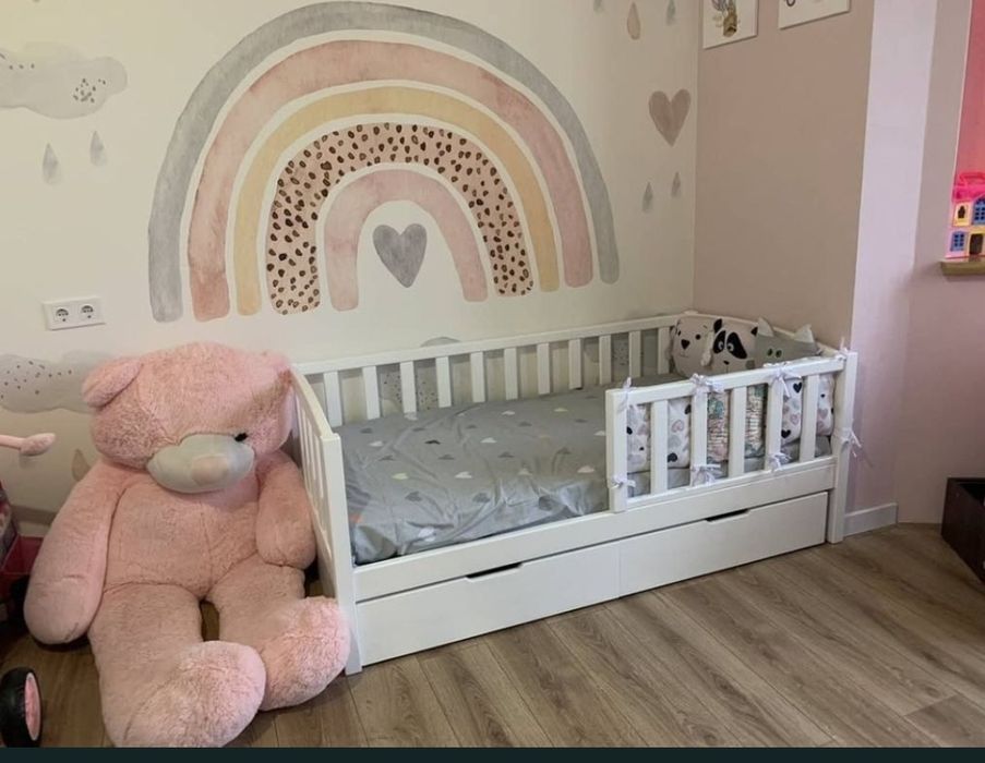 Доступна ціна! Дитяче ліжко з шухлядами Виробник!