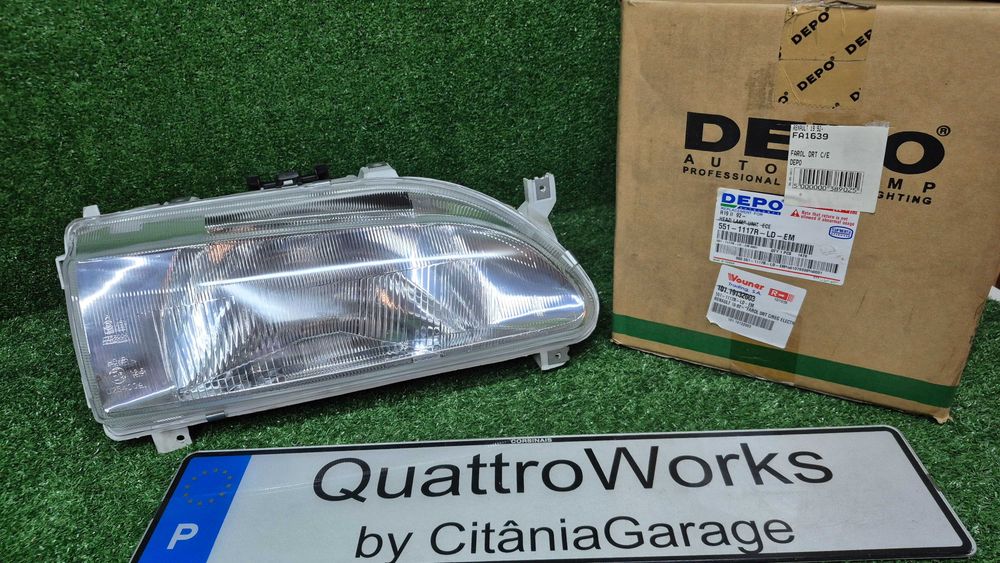 Otica Farol Frente Direito Renault 19 1992 em diante Ref. 551-1117R-LD-EM DEPO - NOVO