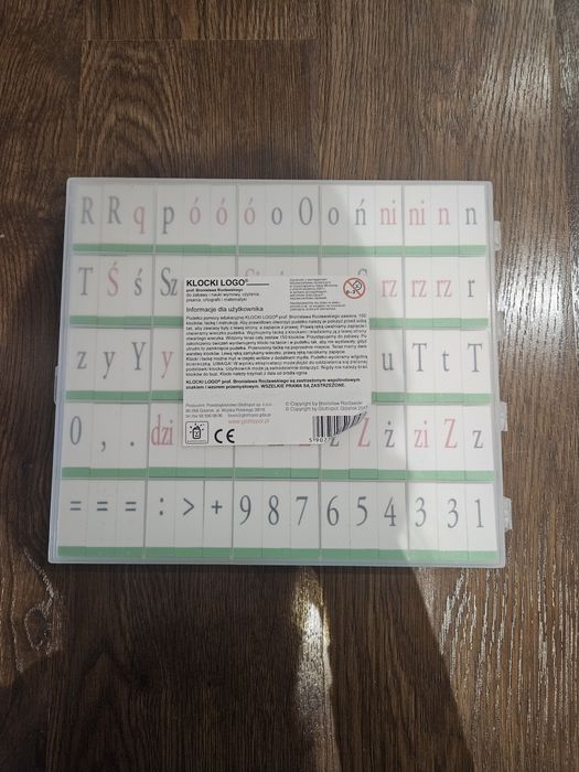 Klocki Logo używane dla przedszkolaka