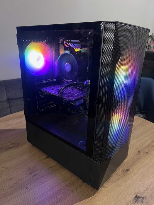 Komputer Gamingowy Ryzen 5 3600X | RX 6600 8GB | 16GB RAM | SSD |