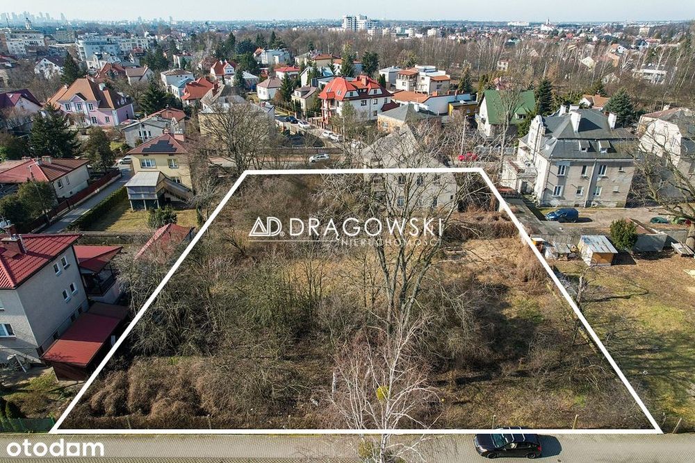 Działka w Ząbkach 2558 m2 pod bud. mieszkaniowe