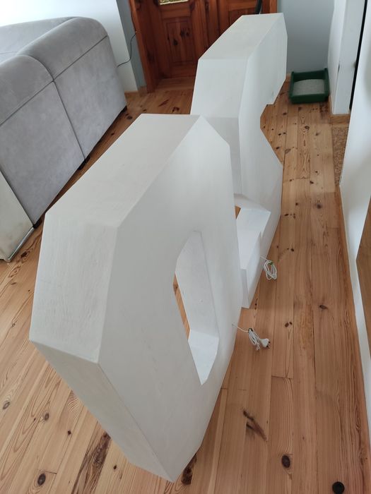 Cyfry LED w 3 D ,,20'' .