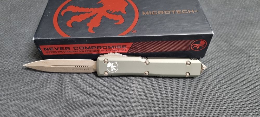 Nóż Microtech Ultratech Green Bronzed Apocalyptic