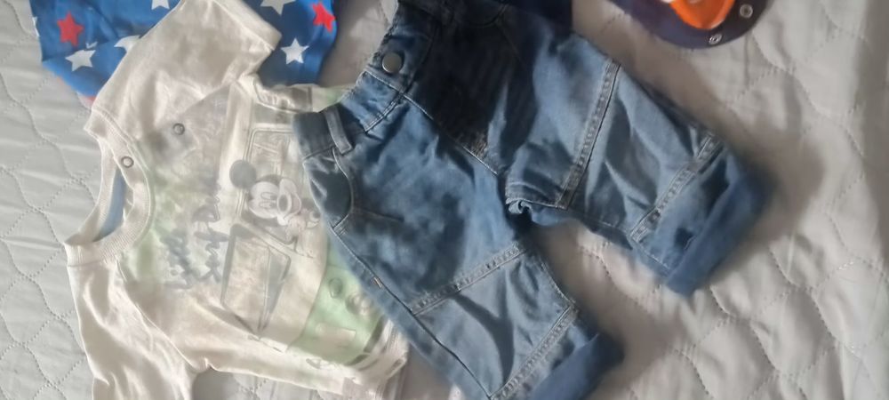 Zestaw nowych ubranek rozmiar 62