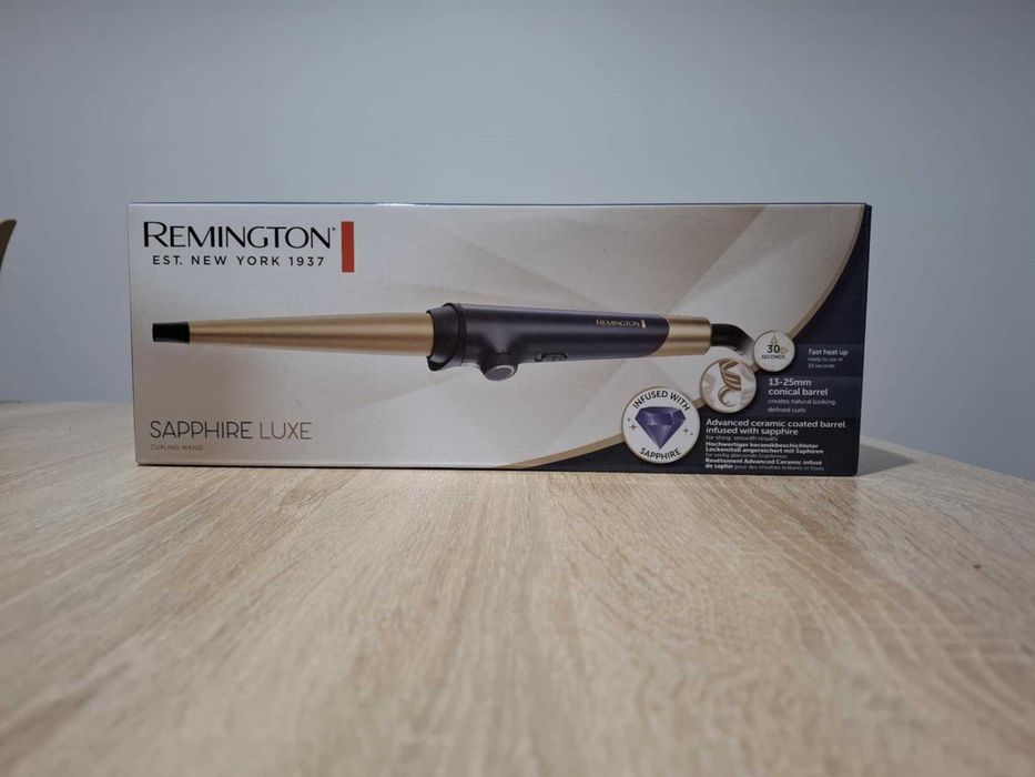 Lokówka stożkowa REMINGTON Sapphire Luxe CI5805 39W Ceramiczna