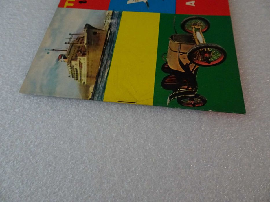 Caderneta de cromos vazia - Transportes terra mar e ar --- MAY