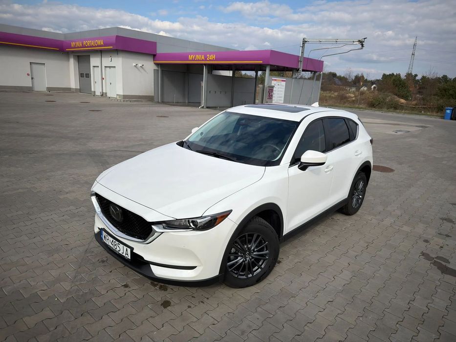 Mazda CX-5 Przebieg 55 tys km, biała perła, b.dobre wyposażenie