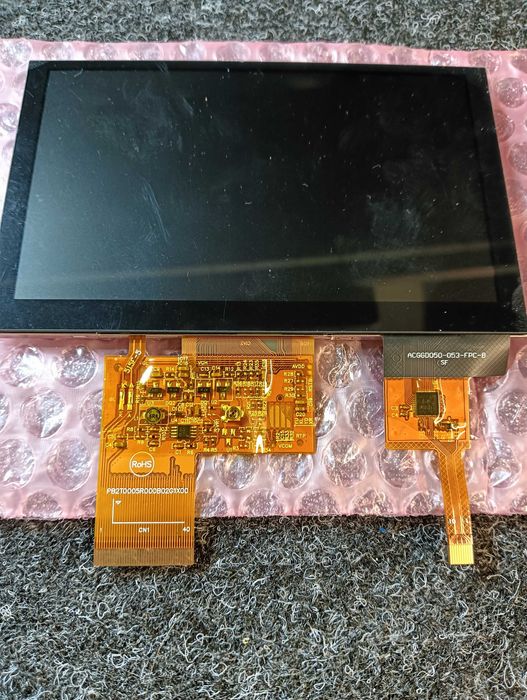Wyświetlacz EKRAN Winstar TFT LCD 5 cali 800x480 z dotykiem. 58szt