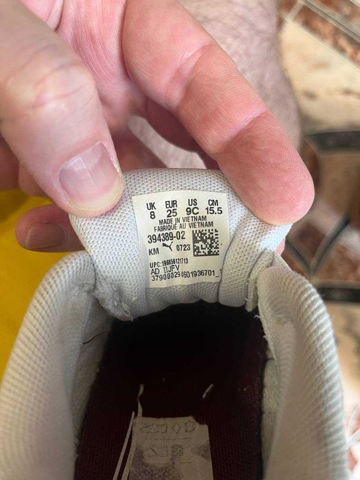 Дитячі кросівки PUMA (15,5 см/US 9C/EUR 25/UK 8) - Оригінал