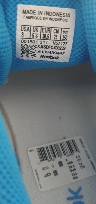 Buty Reebok rozmiar 38,5 Nowe