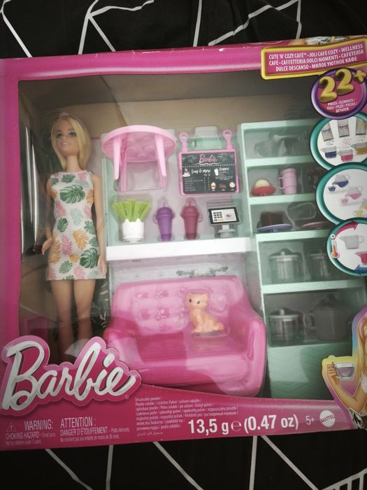 Conjunto novo Barbie com vários acessórios