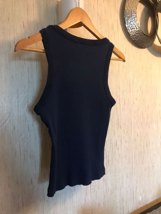 Top azul Stradivarius