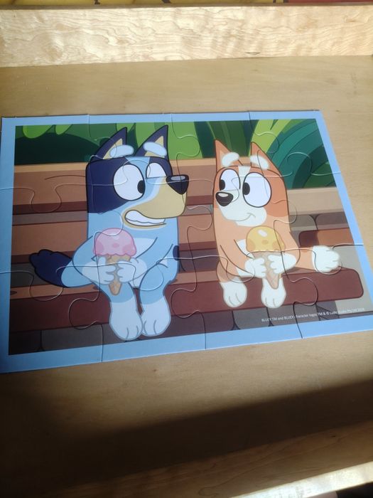 Puzzle 4w1 bluey