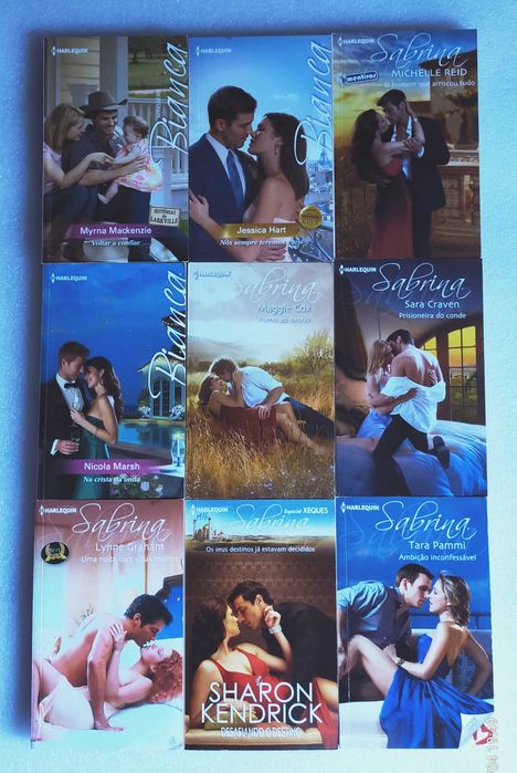 Romances-  coleção Sabrina da HLQ (já com portes)