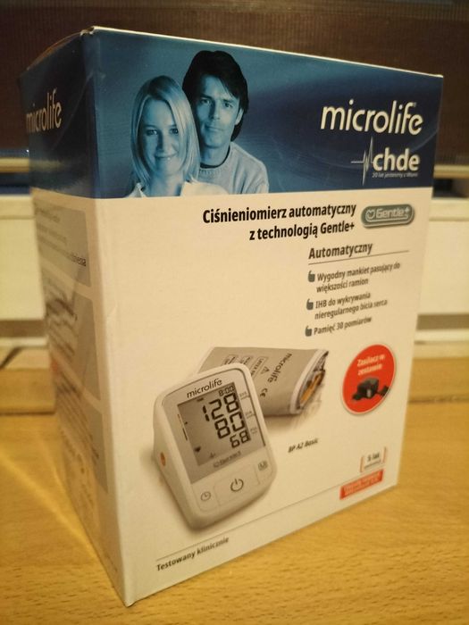 Ciśnieniomierz Microlife CHDE – nowy