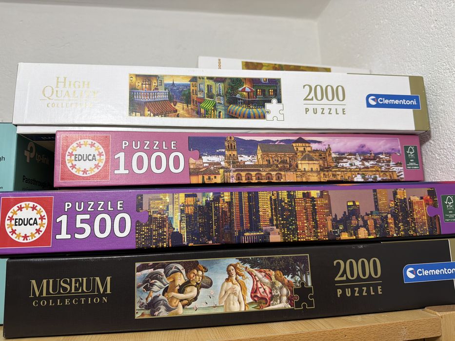 Puzzle diversos 1000+ peças