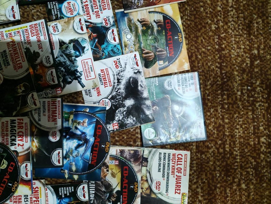 Płyty CD z magazynów CD Action zgrami