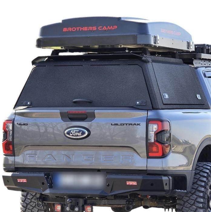 Hardtop stalowa zabudowa paki powłoka LINE-X Ford Ranger 2022-