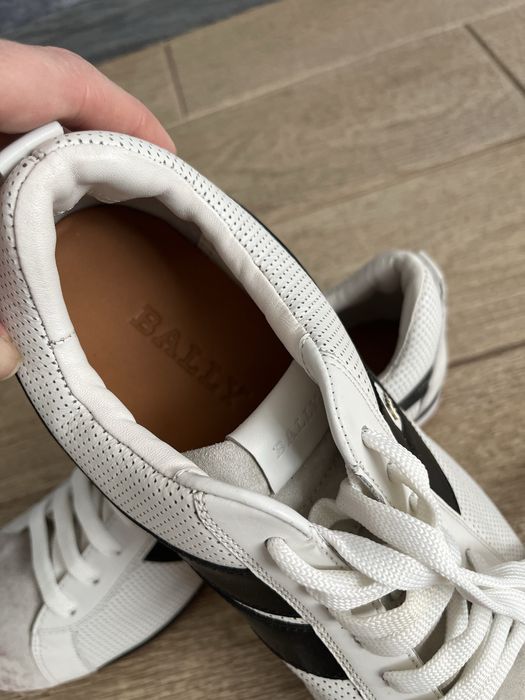 Чоловічі кеди/ кросівки шкіряні, нові, бренд BALLY, розмір 40