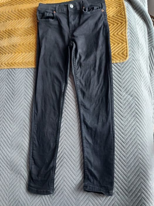 Jeansy Zara czarne rozm. 164