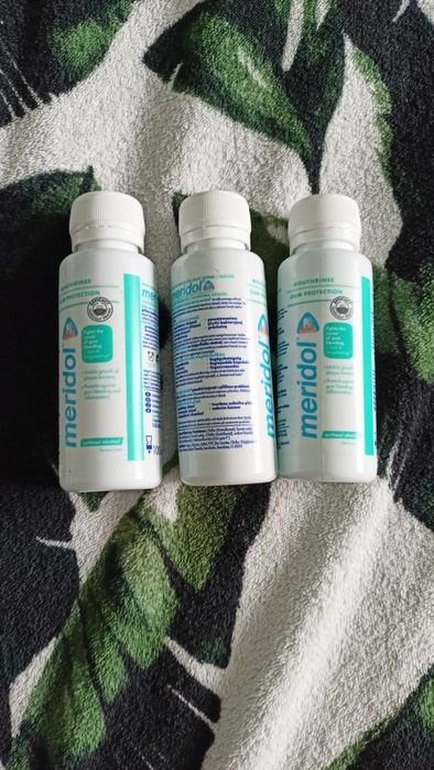 3x100 ml płyn do płukania jamy ustnej meridol po dacie ważności