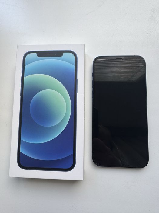 Apple iPhone 12 128 GB Blue, 72% ємність акумулятора