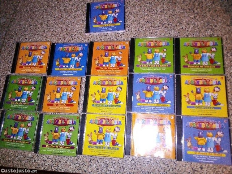 Conjunto de 16 Cds Aprendilândia