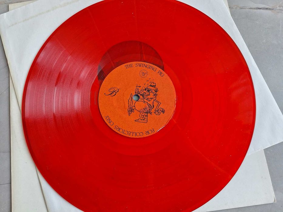 GENESIS LIVE Memories Of The Giant Knebworth '78 LP 1983 RED Vinyl