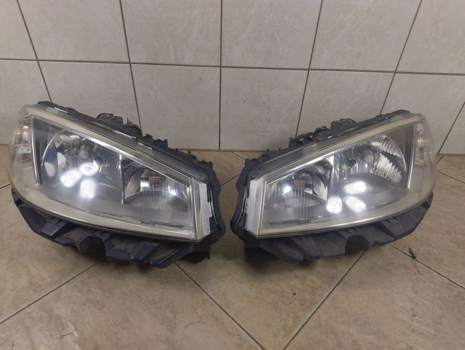 Renault Megane 2 lampa reflektor prawa lewa komplet europa oryginał