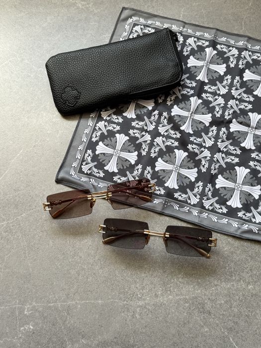 Сонцезахисні окуляри chrome hearts Lordie солнцезащитные очки хром