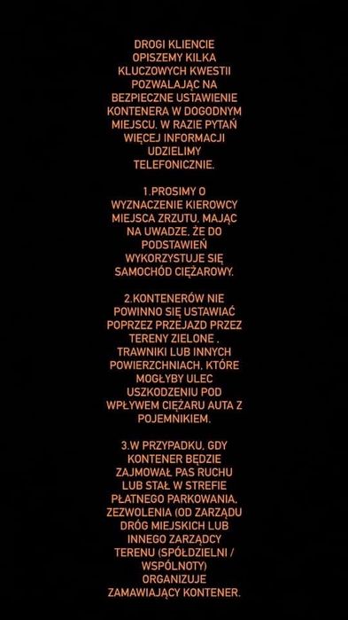 Kontener na odpady kontenerowy wywoz gruzu odpadów kontenery24 zsyp