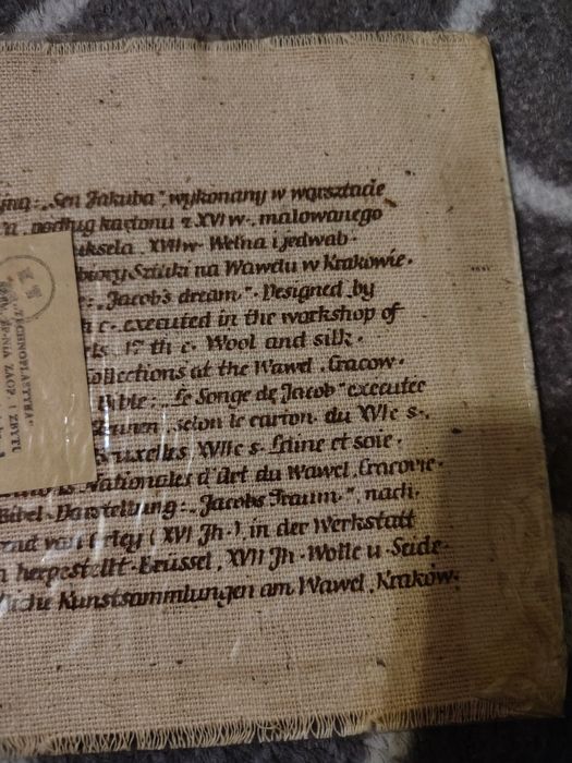 Gobelin ze sceną biblijną "Sen Jakuba"