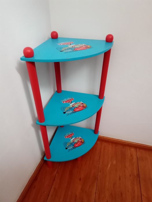 Prateleira de canto Faísca McQueen