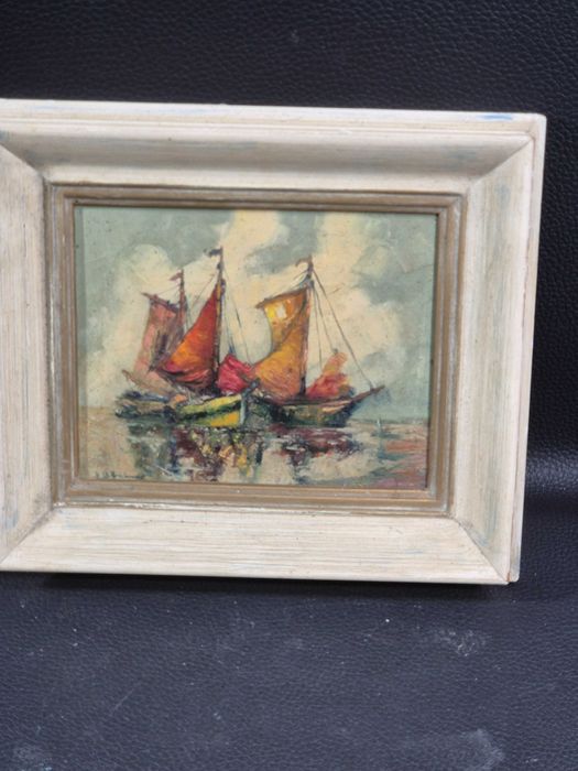 Malarstwo marinistyczne ,sygnowany