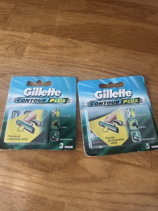 Gillette countur plus  wklady 8 sztuk zm