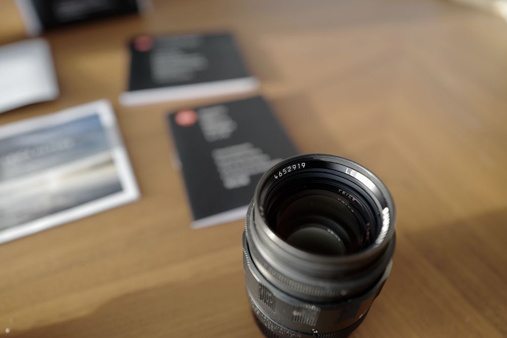 LEICA Summilux-M 50mm f/1.4 ASPH Black Chrome Edition