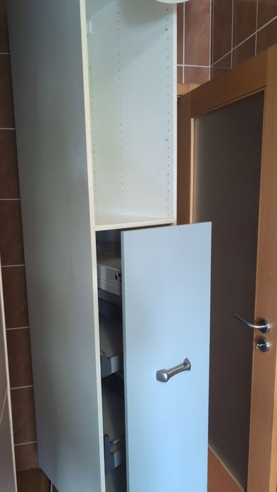 Móvel cozinha despenseiro - azul acinzentado - como novo